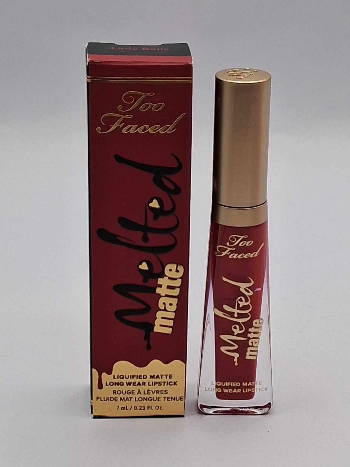 Long Wear Matte Lipstick - Lady Balls Rare Red Liquified Lip Color