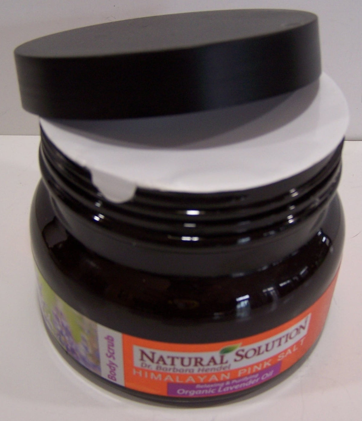 Natural Solution Himalayan Pink Salt Body Scrub with Organic Lavender
