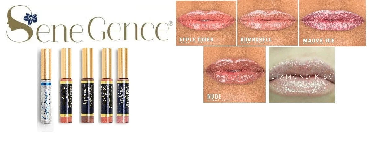 LipSense Lipstick Set - 5 Full Size Liquid Lip Colors - Long Lasting