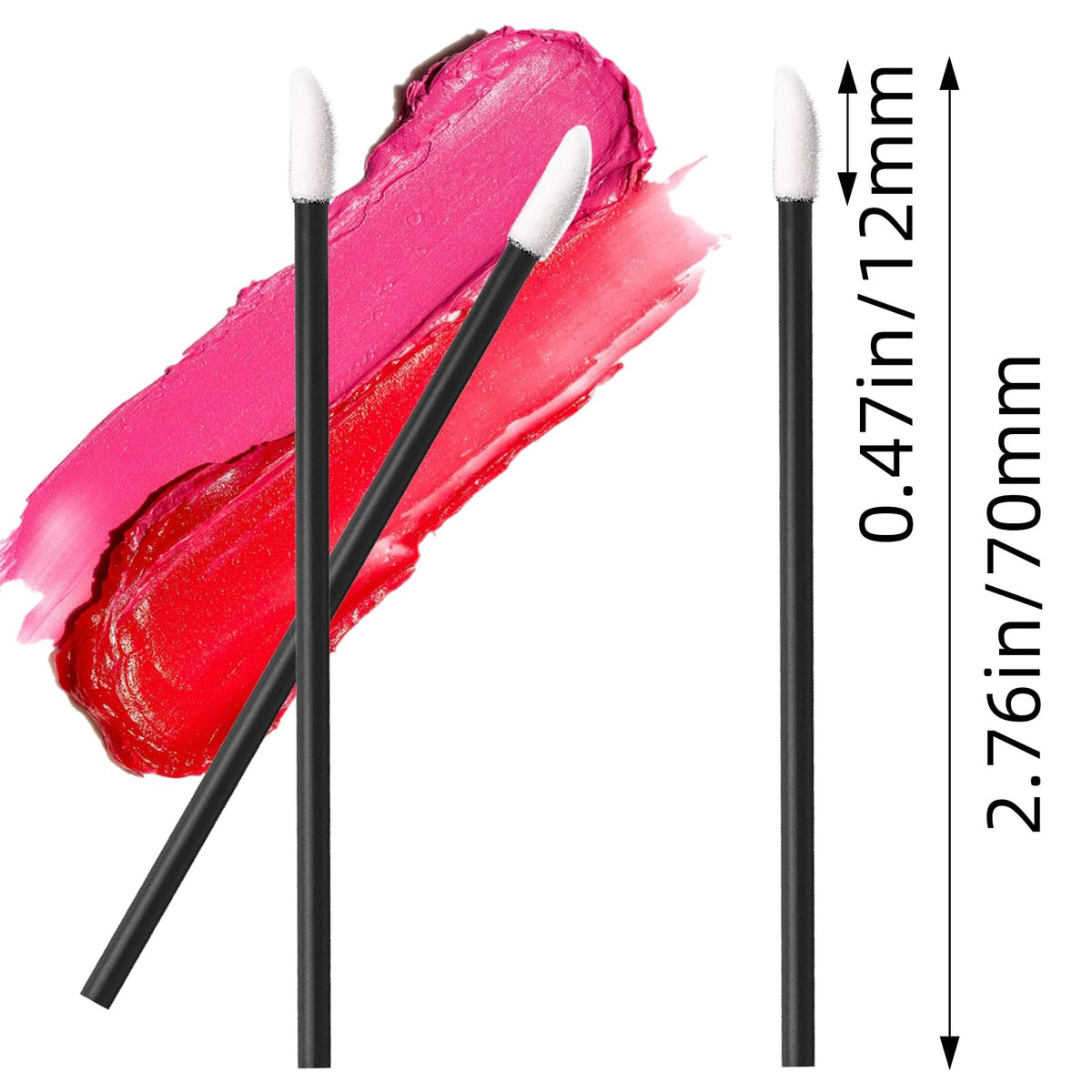 200PCS Disposable Lip Applicators for Lipstick & Makeup