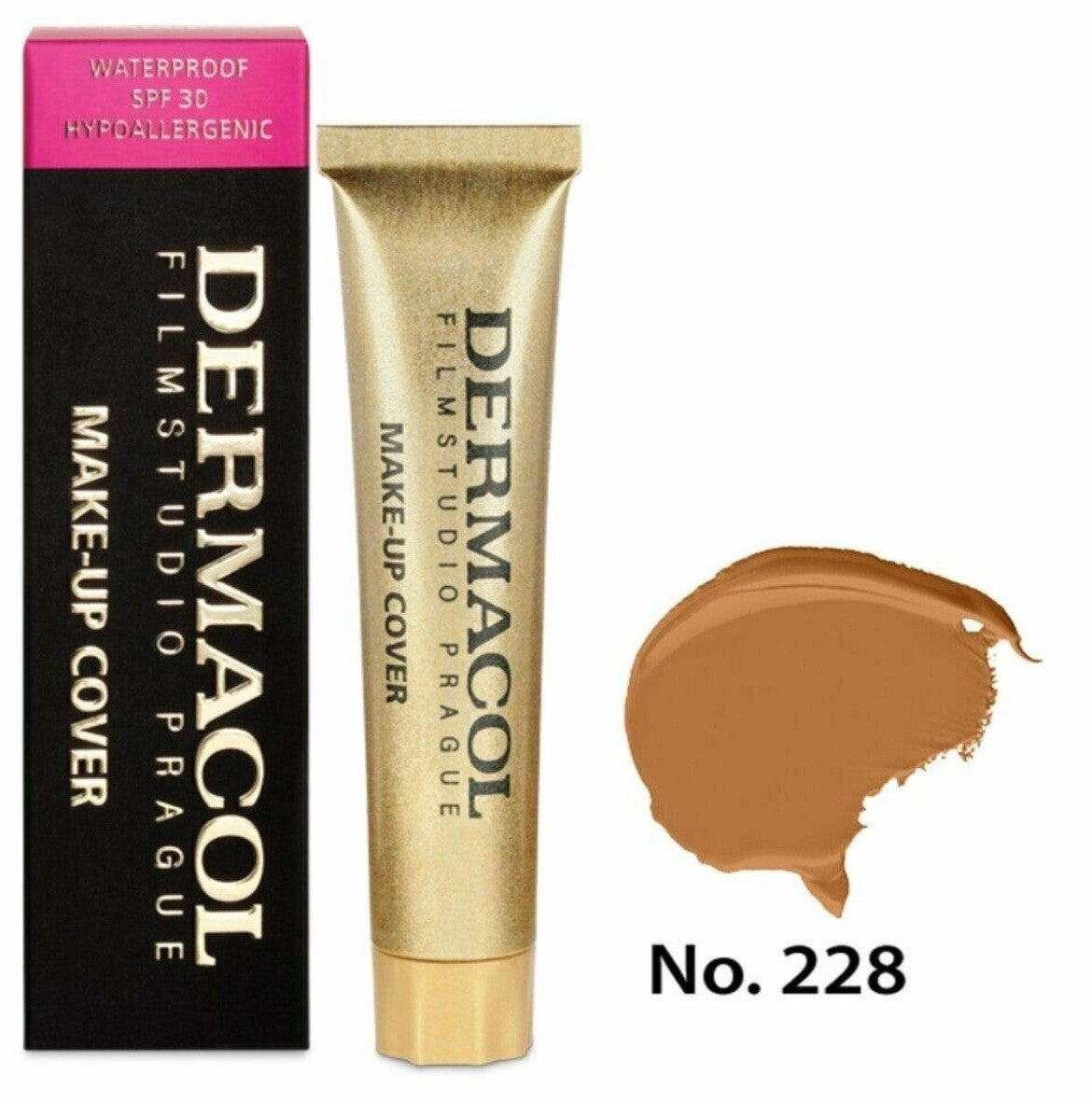 Waterproof Hypoallergenic Foundation Makeup Cover SPF 228 - Dermacol
