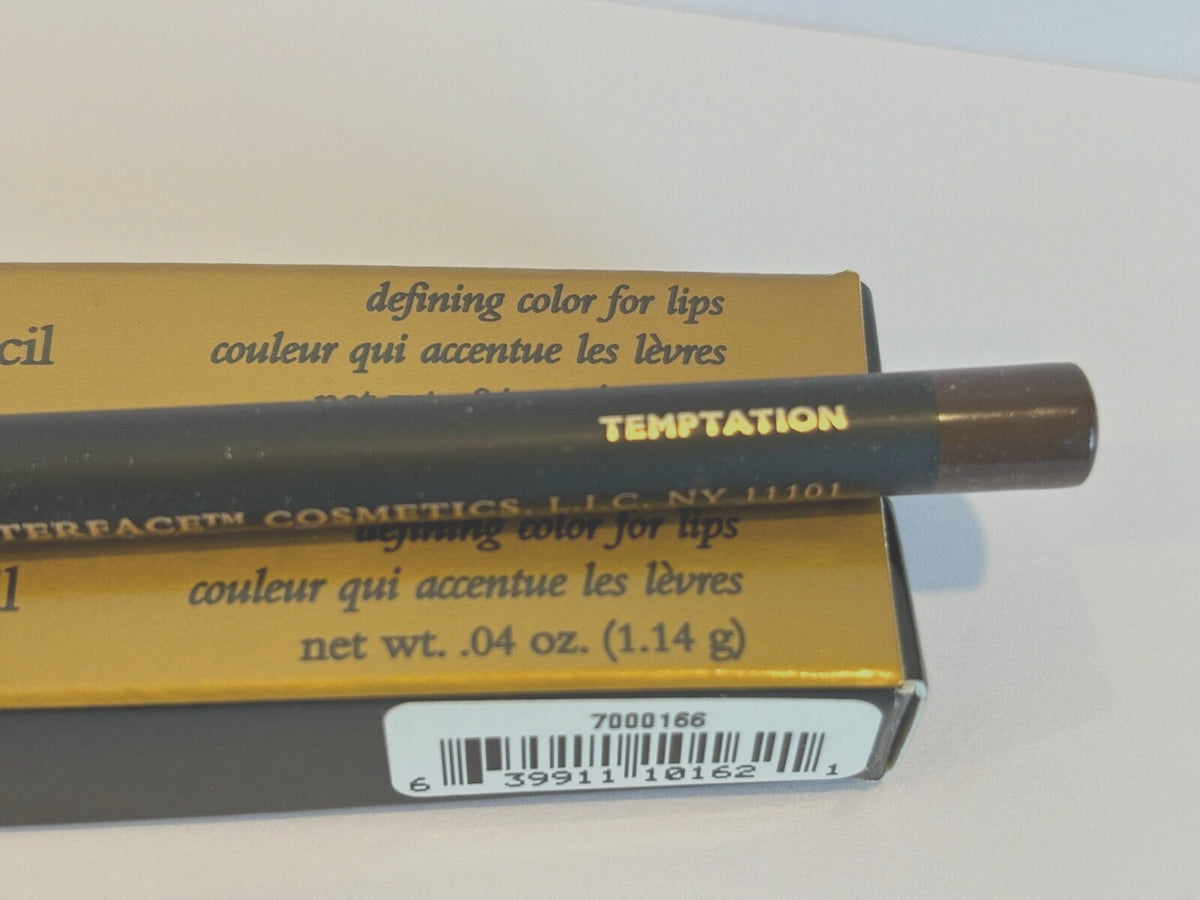Lip Liner Pencil Brown Velvet Lip Pencil Temptation - 0.04oz Lot of 4