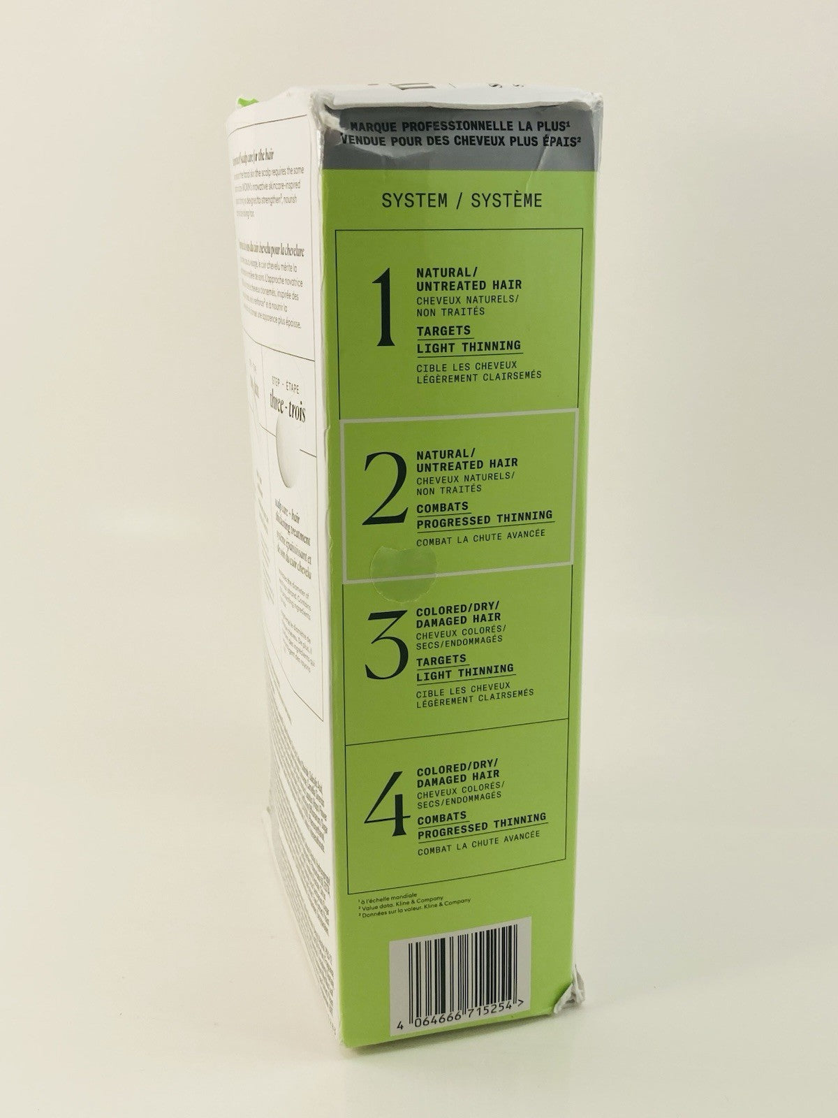 Nioxin System 2 Kit Natural Untreated Hair Progressed Thinning Open