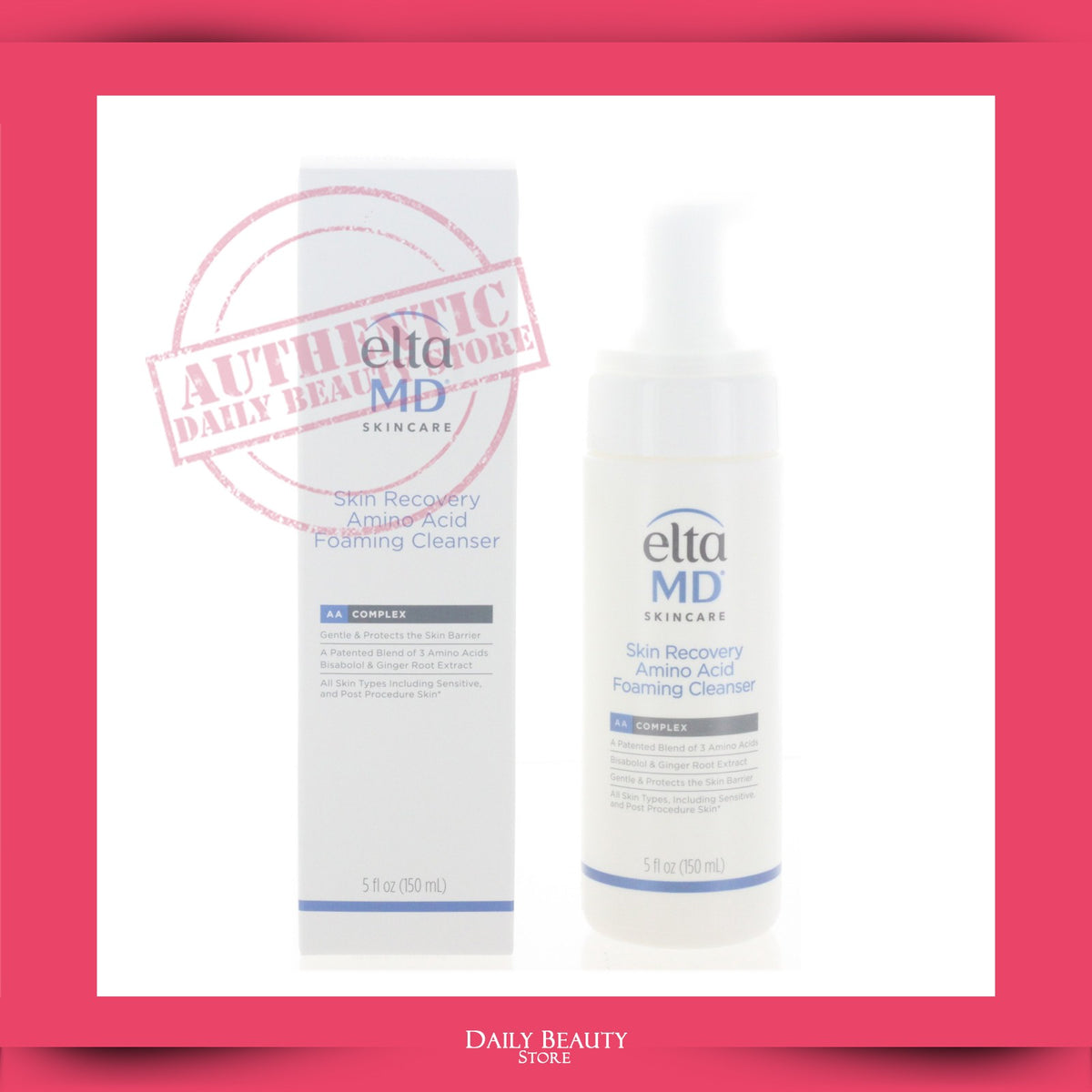 Gentle Foaming Cleanser for Sensitive Skin - 150ml, Hydrating & Barrier-Strengthening