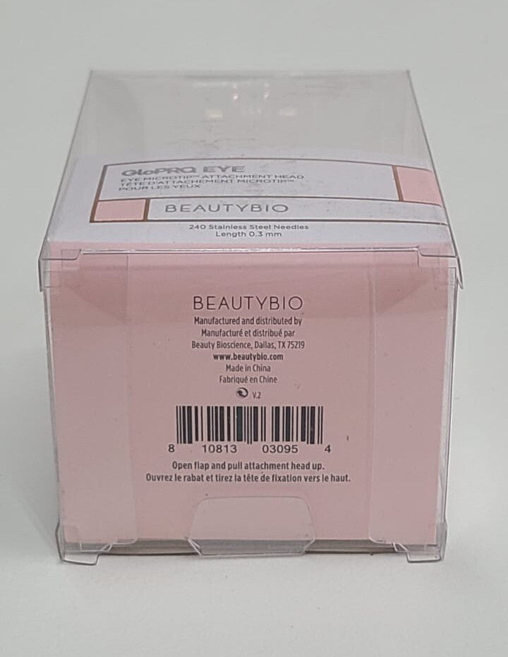 BeautyBio GloPRO Eye Microtip Attachment Head Rose Gold - Targeted Eye Treatment Tool