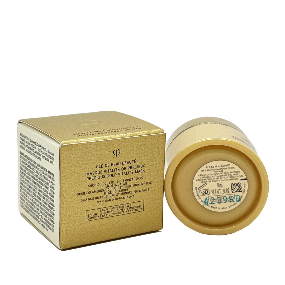 Precious Gold Vitality Mask 0.36 oz Travel Size
