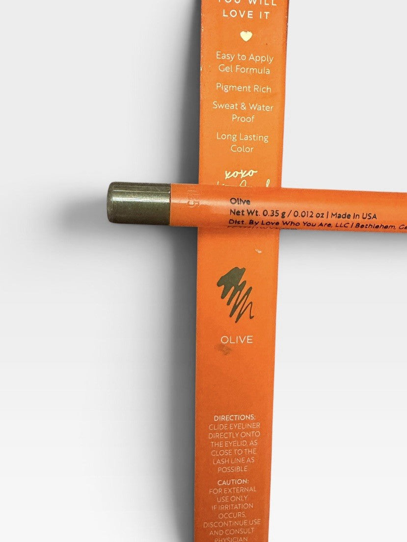 Waterproof Olive Eye Pencil - Smudge-Proof Eyeliner for Precise Definition