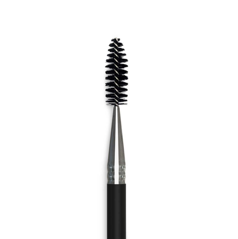 Angled Eyebrow Brush with Spoolie - Makeup Tool for Brows & Grooming