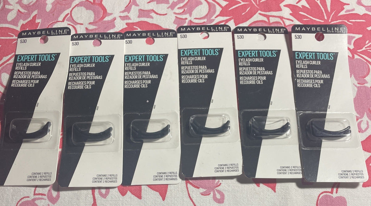 Maybelline Eyelash Curler Refills #530 2 Pack - Sealed, Retired Makeup Tool