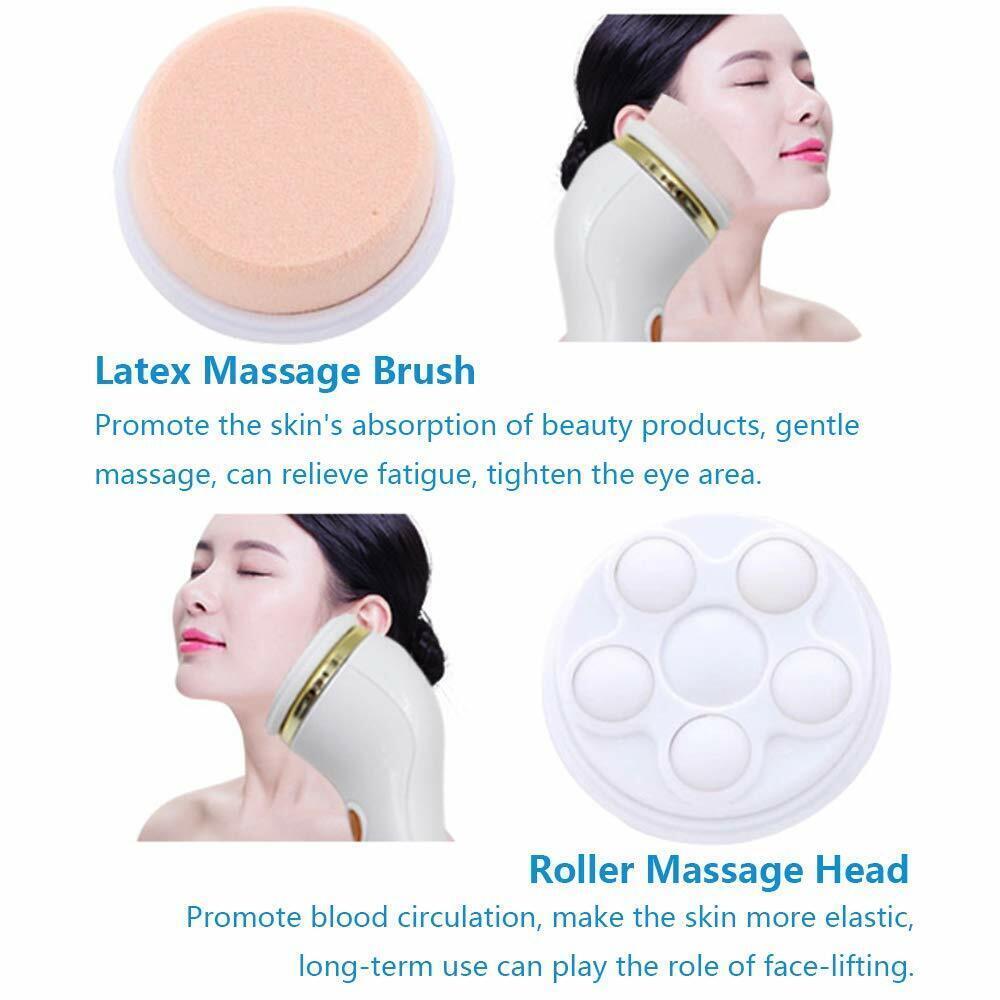 Electric Face Cleaning Brush Set - Skin Exfoliating & Deep Cleansing