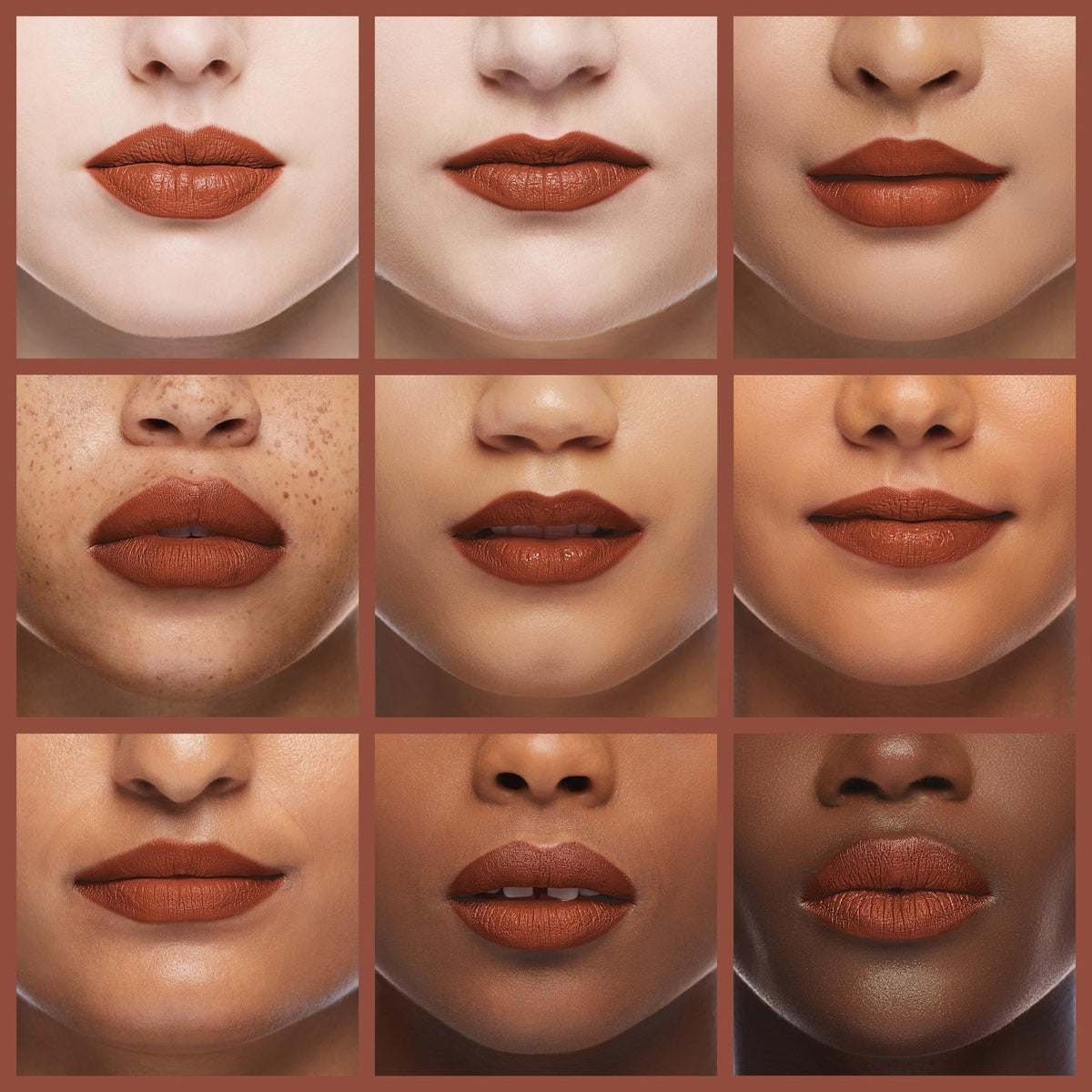 Deep Nude Matte Lip Liner - Long-Wearing, Ultra-Pigmented, Sharpens Easily