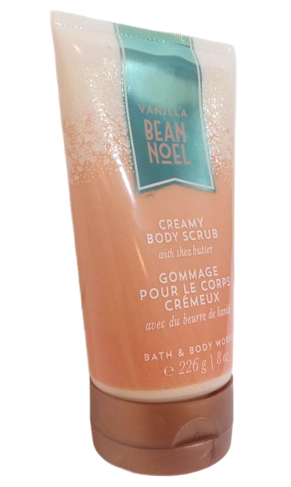 Bath & Body Works Scrub Vanilla Bean Noel Creamy 8 Oz Unboxed