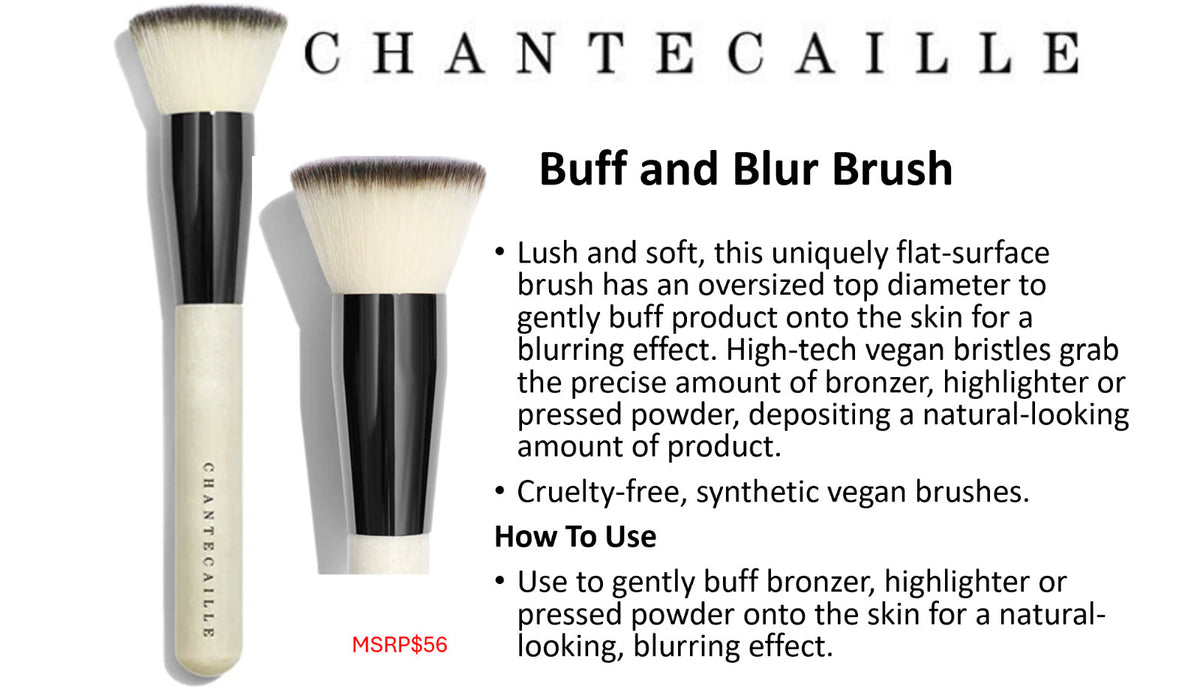 Chantecaille Buff and Blur Makeup Brush - Authentic, New in Box