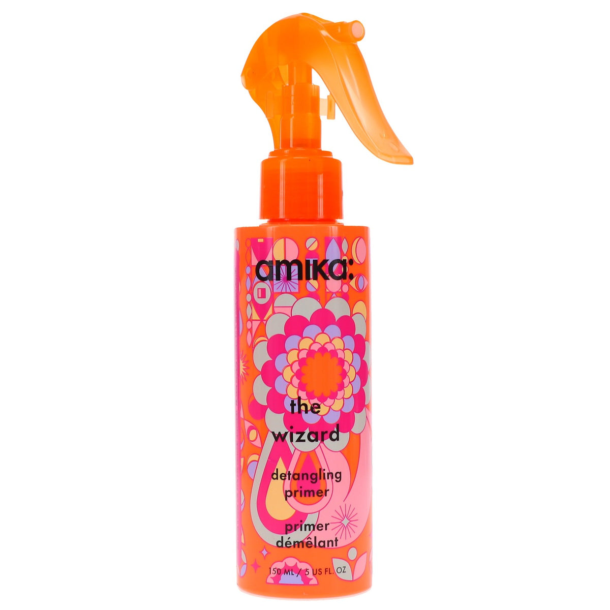 Amika Detangling Primer Spray 5 oz for Frizz Control & Shine