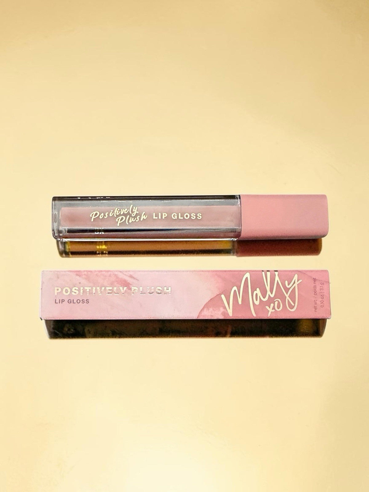 Hydrating Lip Gloss - Summertime Sunrise, Plush Lip Shine, 0.10 oz