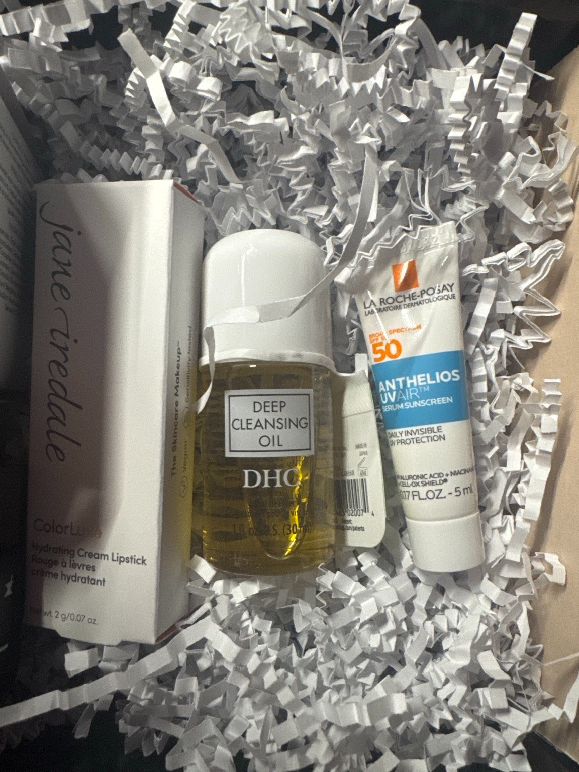 Skincare & Beauty Product Bundle - Hydrating, Nourishing, Sunscreen Includes Medik8, Perricone MD, DHC, Jane Iredale