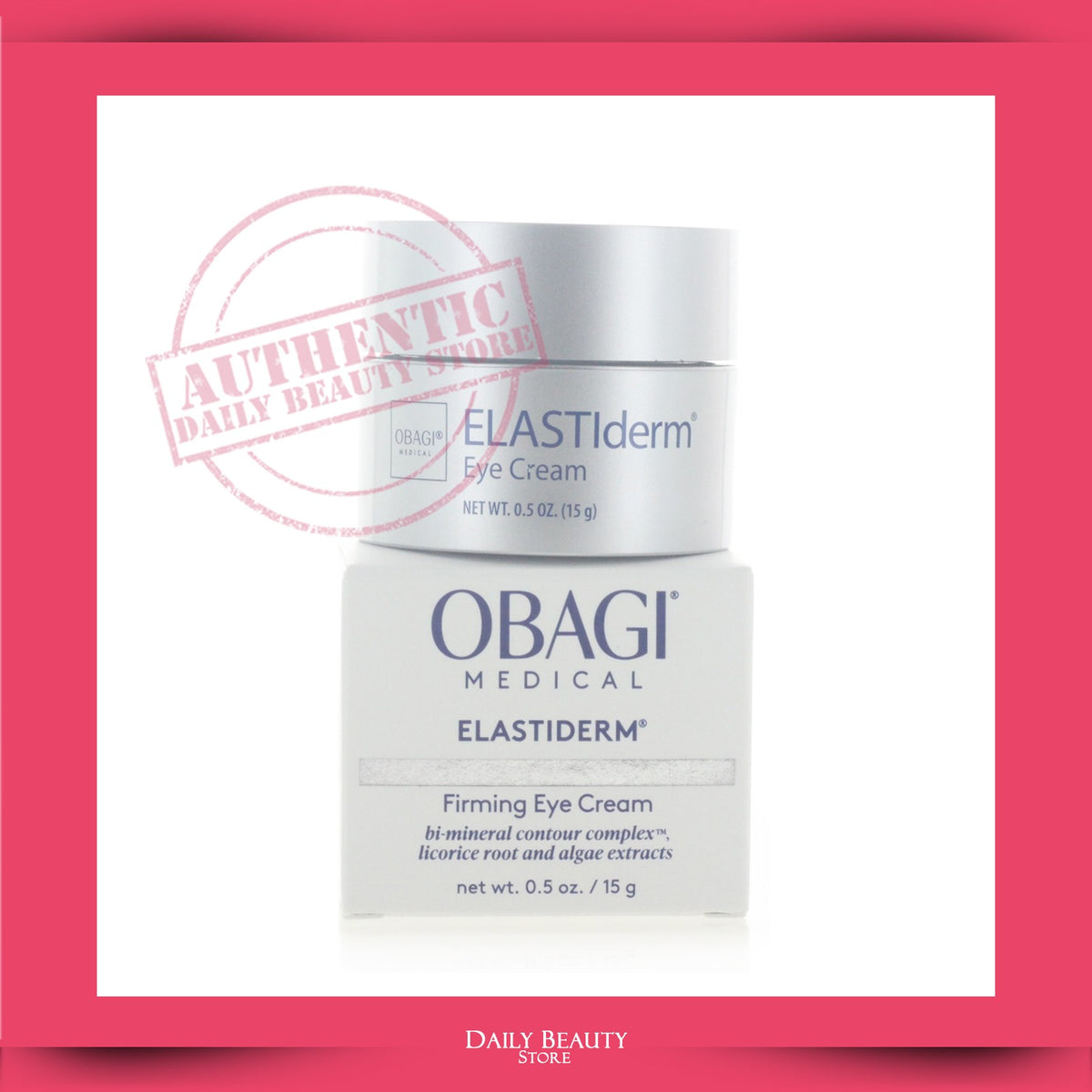 Obagi Elastiderm Eye Cream for Aging Skin - 0.5oz Hydrating Firming Treatment