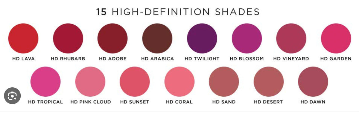 Revlon Ultra HD Lipstick Gel Lip Color 765 HD Blossom Set - Full Size x5