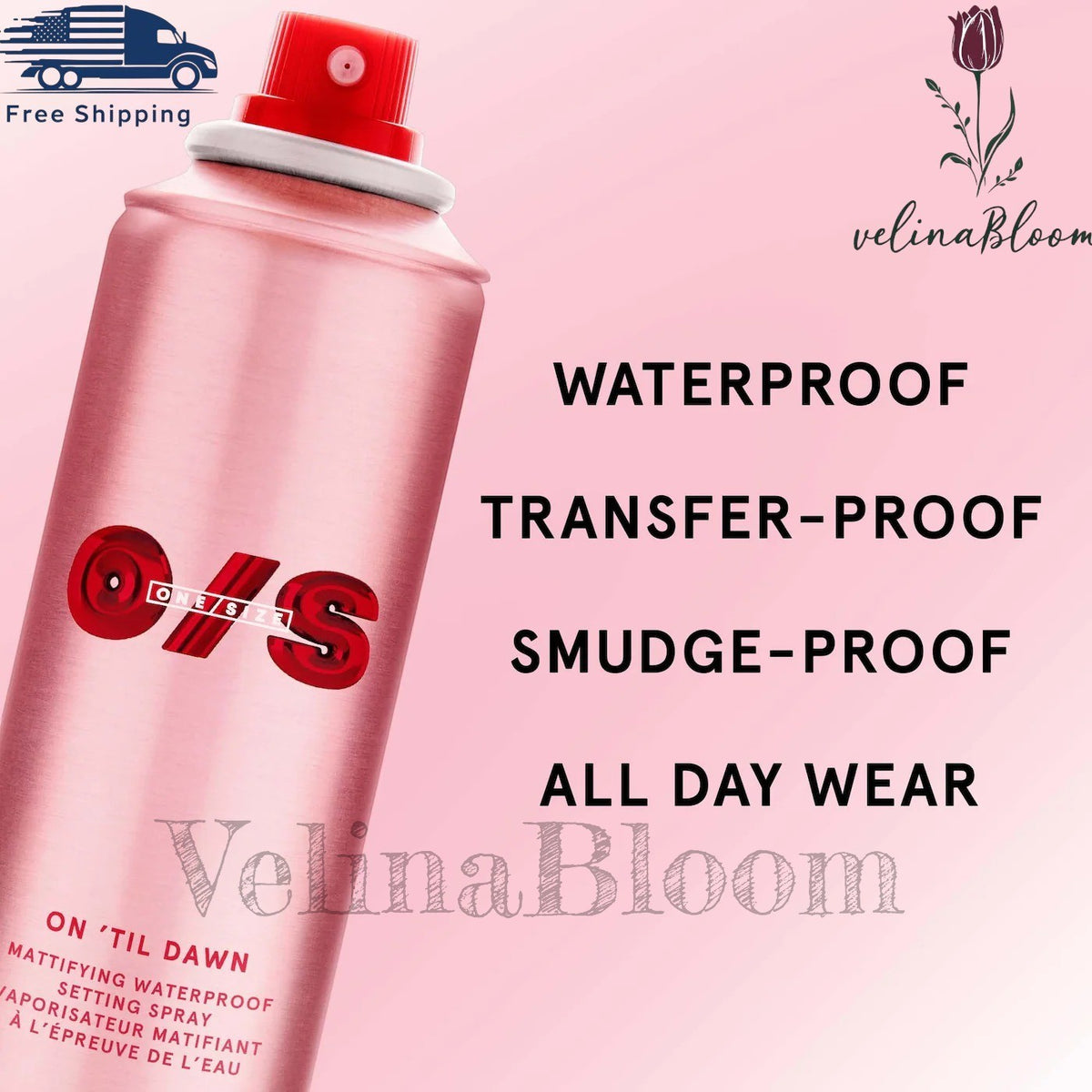 Mattifying Waterproof Setting Spray - Oil Control & Long-Lasting Makeup Finish - 2 Pack 143 ml