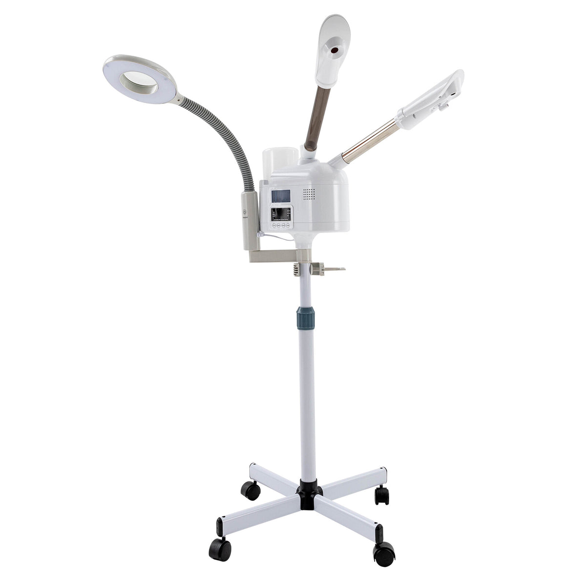 3-in-1 Facial Steamer with LED Magnifying Lamp for Skincare Home Spa
