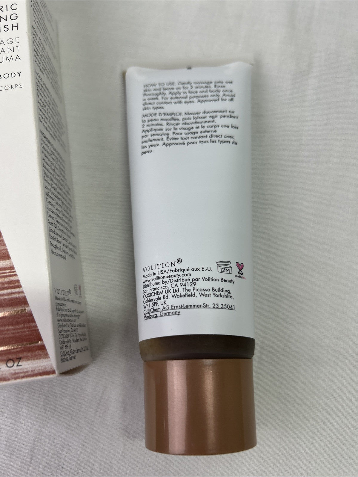 Volition Turmeric Brightening Polish Face & Body 4 fl oz/120 ml Full