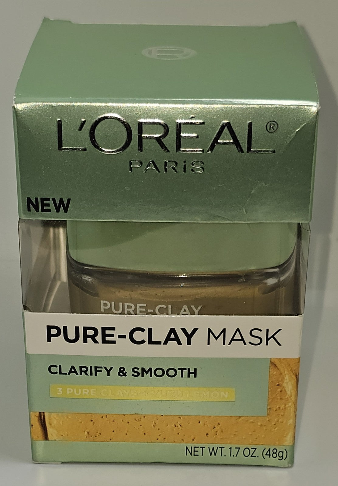 Loreal Paris Pure-Clay Mask, Clarify & Smooth, 1.7 oz