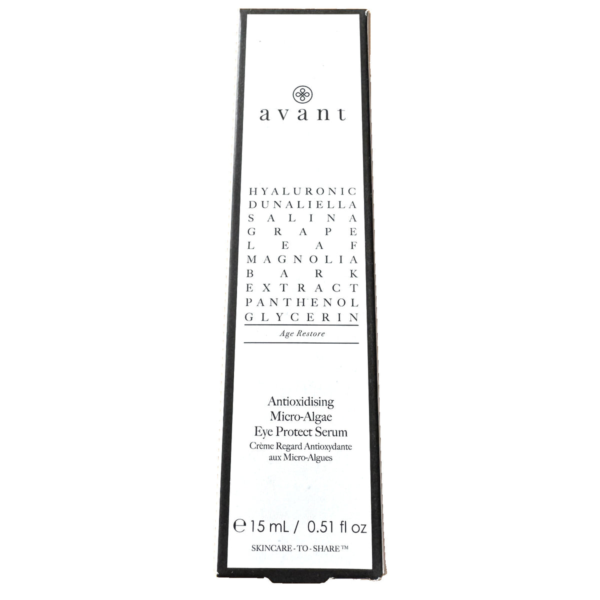 Antioxidant Micro-Algae Eye Serum for Rejuvenation & Anti-Aging, 0.51 oz