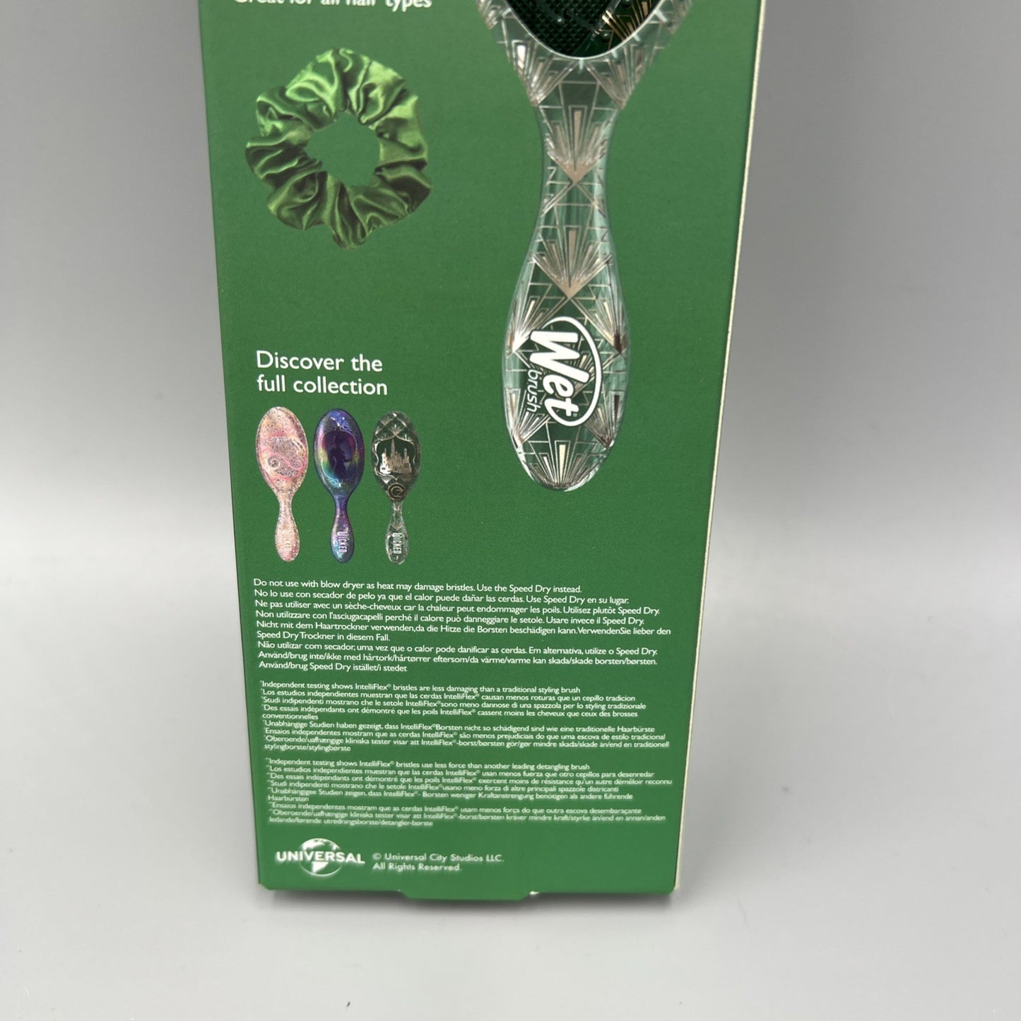 Wicked Wet Brush Detangler & Bow Clip Hair Accessory - Ozmopolitan