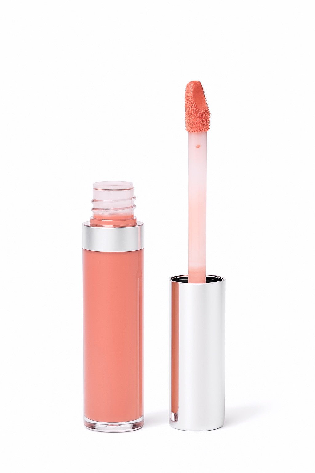 Lip Gloss Duo Peach & Pink - Hydrating, High Shine, Voluminous Lip Makeup
