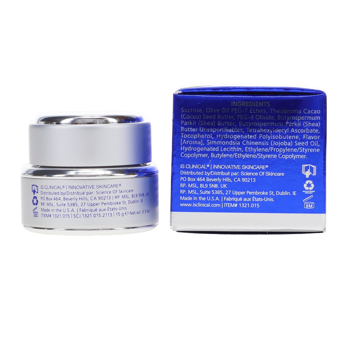 iS Clinical Lip Polish 0.5 oz Lip Exfoliant with Antioxidants & Hydration