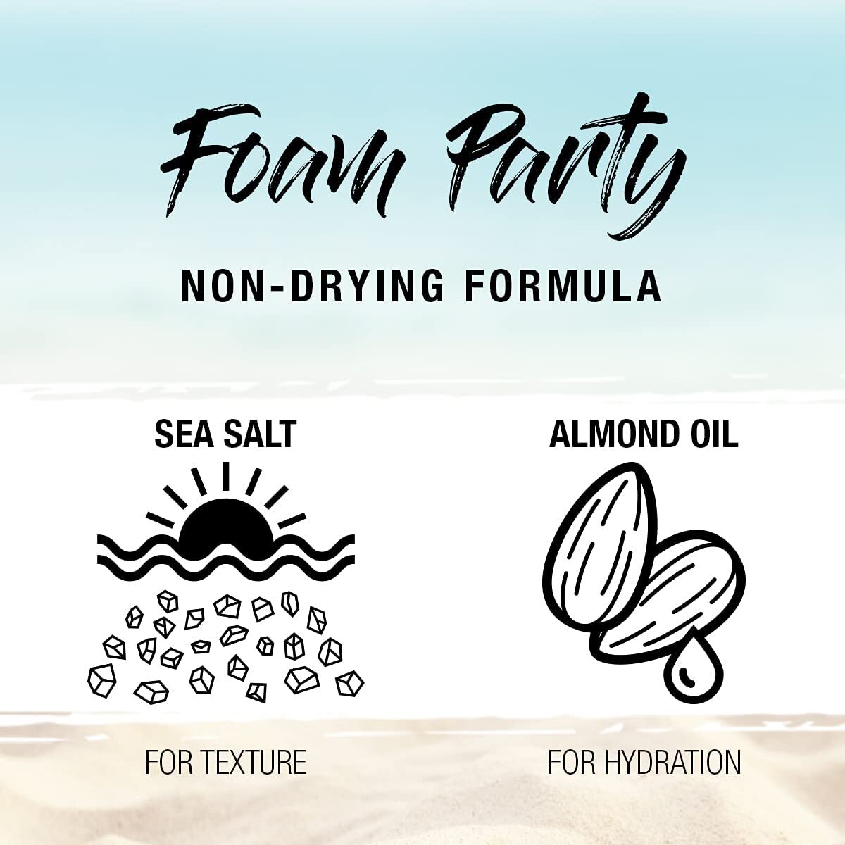 Texturizing Foam for Hair - Light Hold & Shine, 5.1 Oz