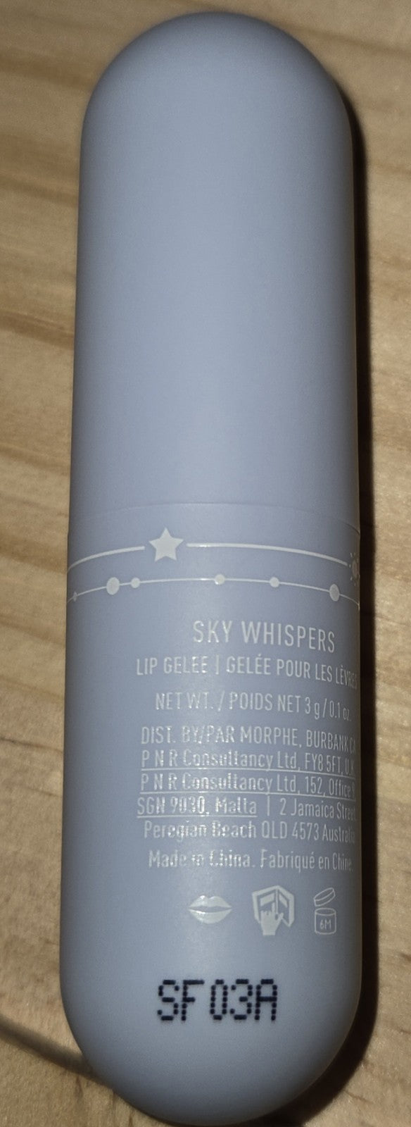Morphe Constellation Sky Lip Gelee Trio Shimmering Lip Gloss Set - 3 Shades