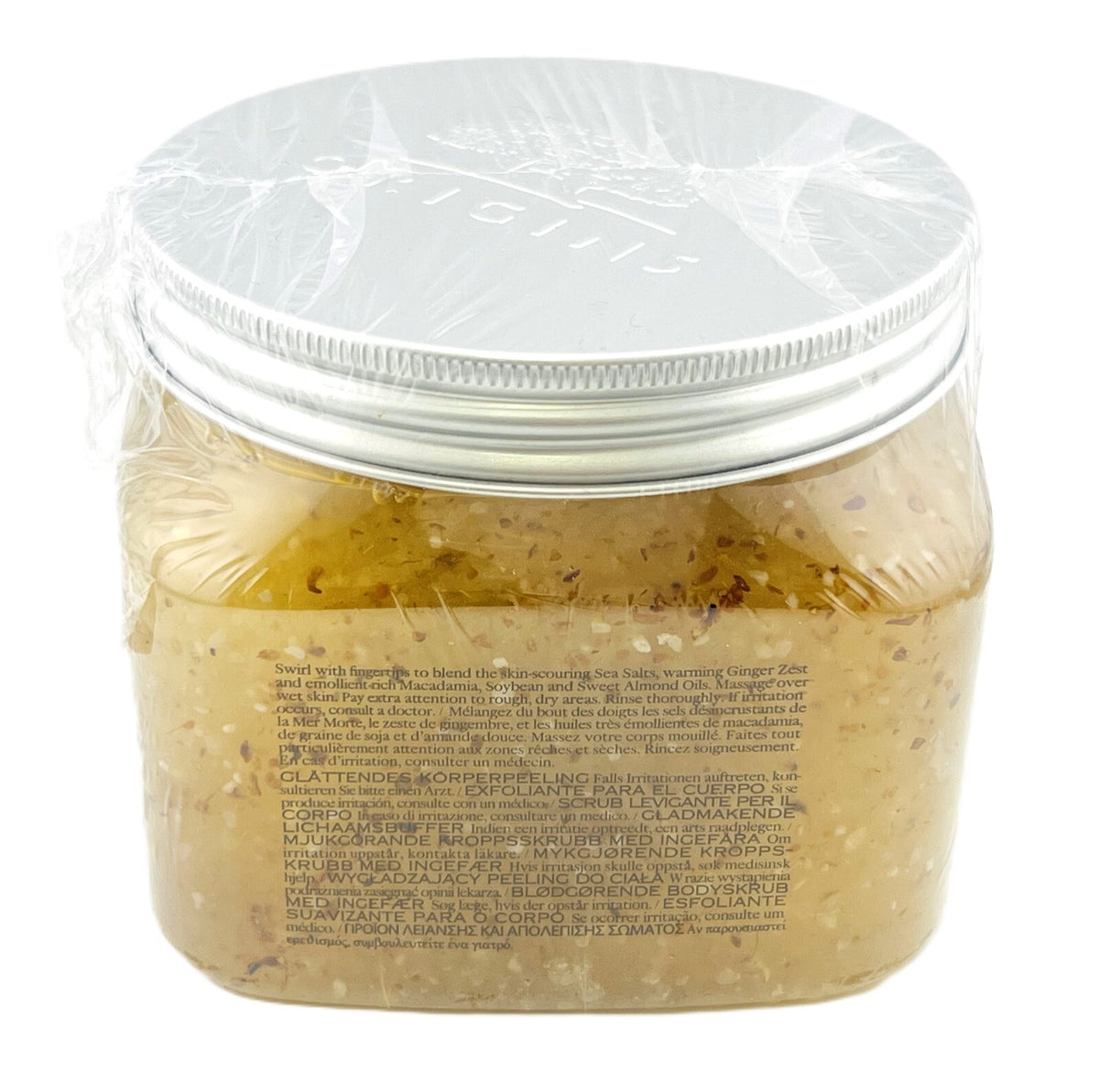 Origins Ginger Body Scrub Smoothing Buffer 21.2 oz/600g NEW SEALED