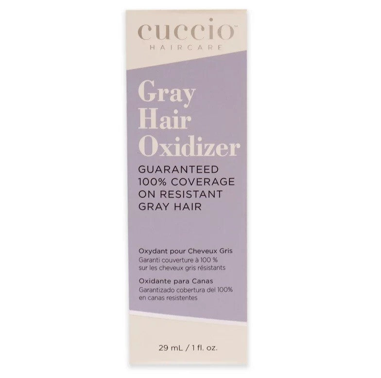Gray Hair Color Treatment Oil - Hair Covering & Shine Enhancer, 29ml