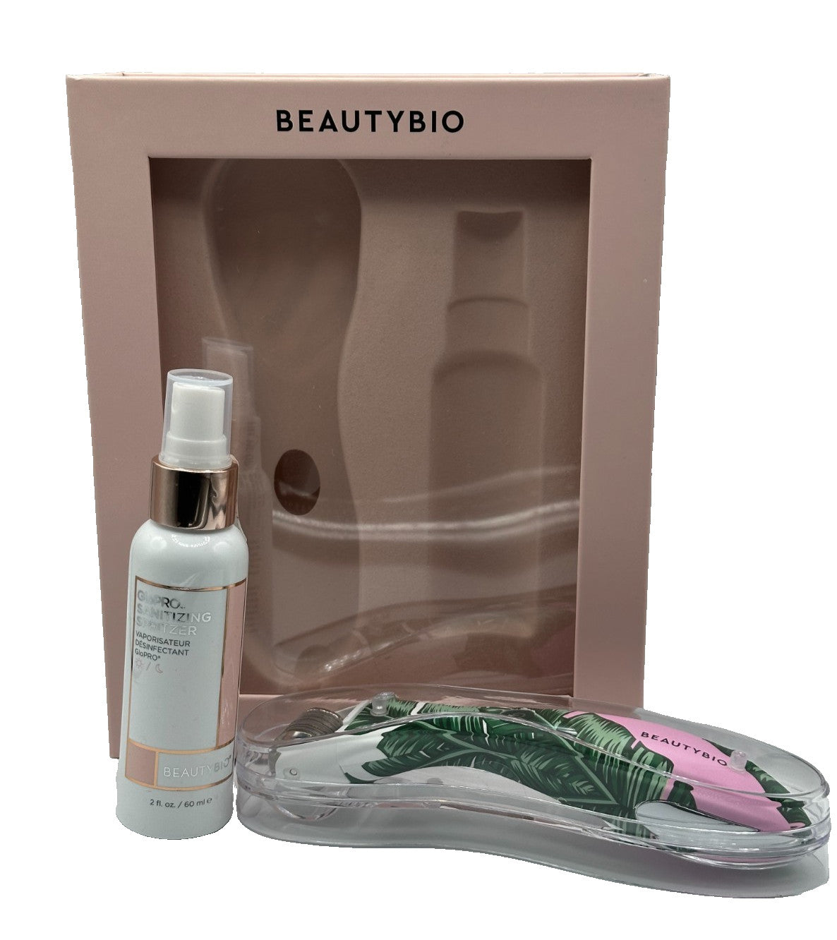 Microneedling Facial Tool with Sanitizing Spritzer - Skin Care Device