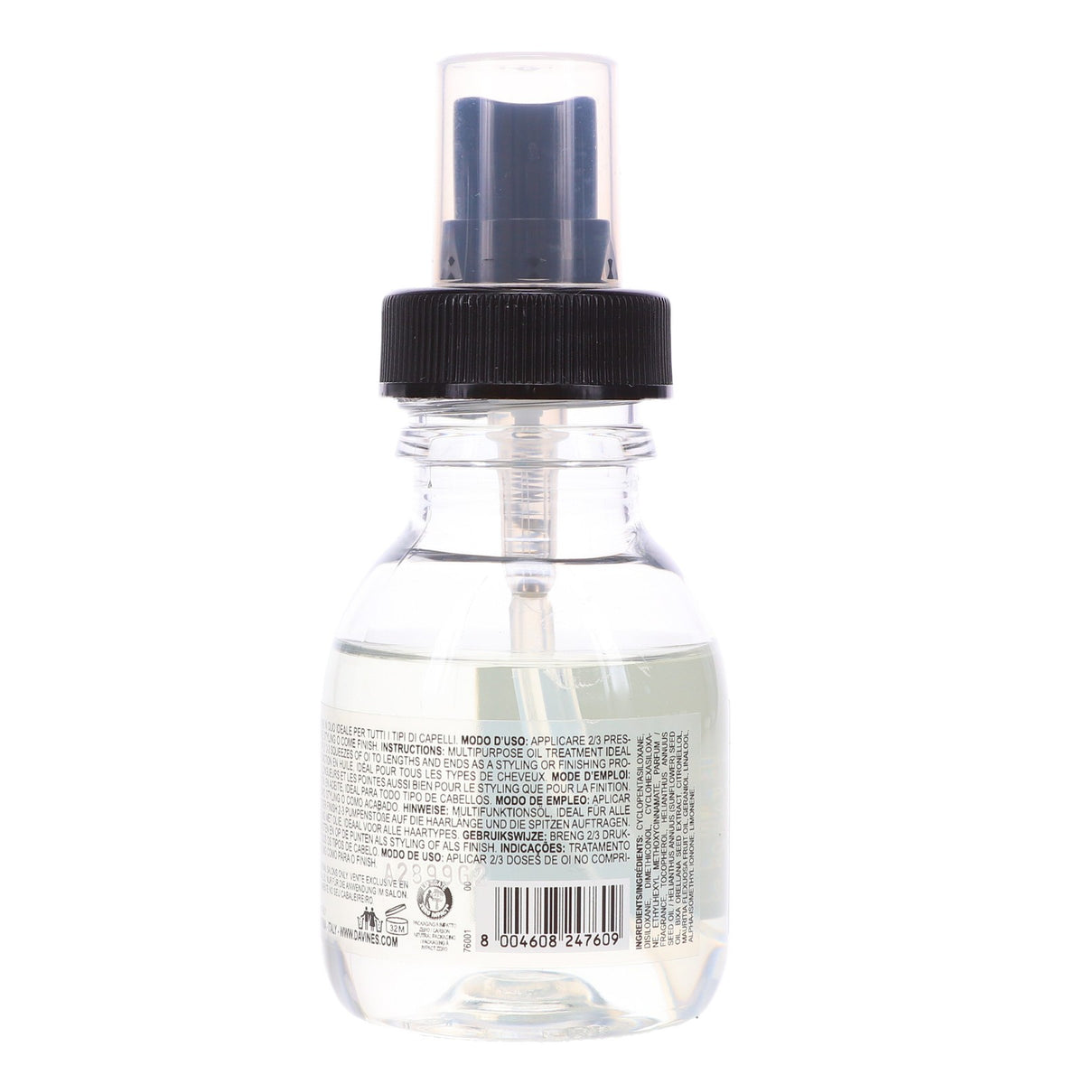 Davines OI Oil Hair Treatment 1.69 oz for Frizz Control & Shine