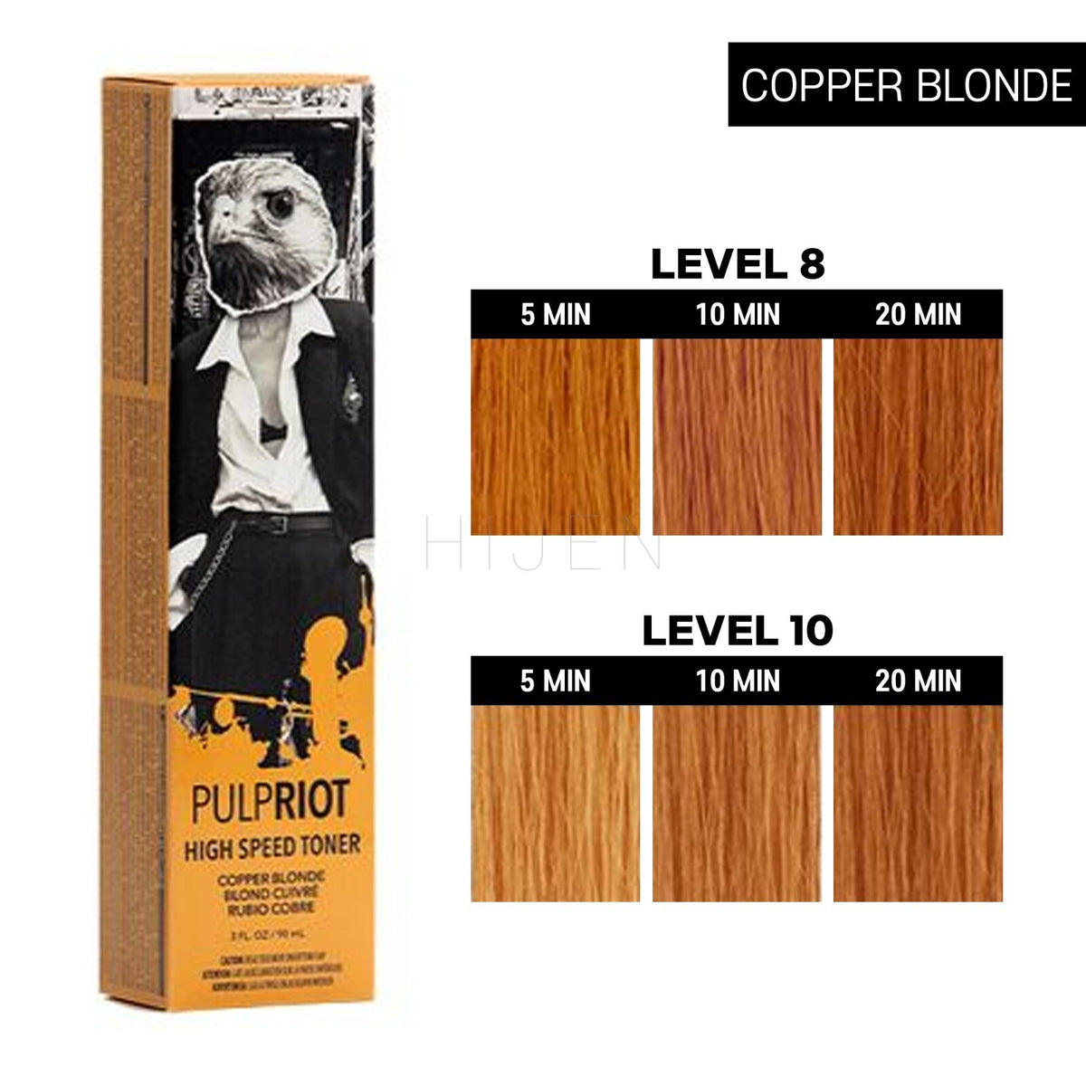 Hair Toner 3 oz - Multiple Shades