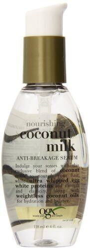 OGX Nourishing Coconut Milk Hair Serum - Anti Breakage & Repair, 4oz