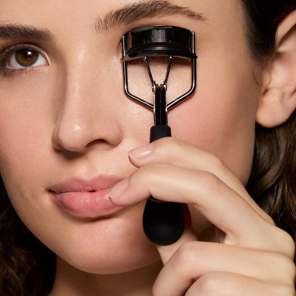 Silver Pro Eyelash Curler with Extra Rubber Pad - Long Lasting Curl, Cruelty-Free
