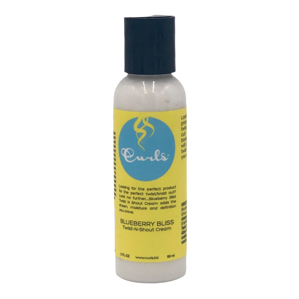 Curls Blueberry Bliss Twist N Shout Cream 4 Pack - 2 oz Travel