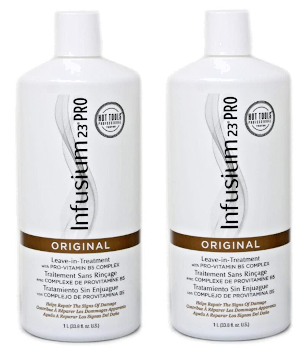 Infusium 23 Pro-Vitamin B5 Leave-In Hair Treatment - 33.8oz Bottle (2 Pack)