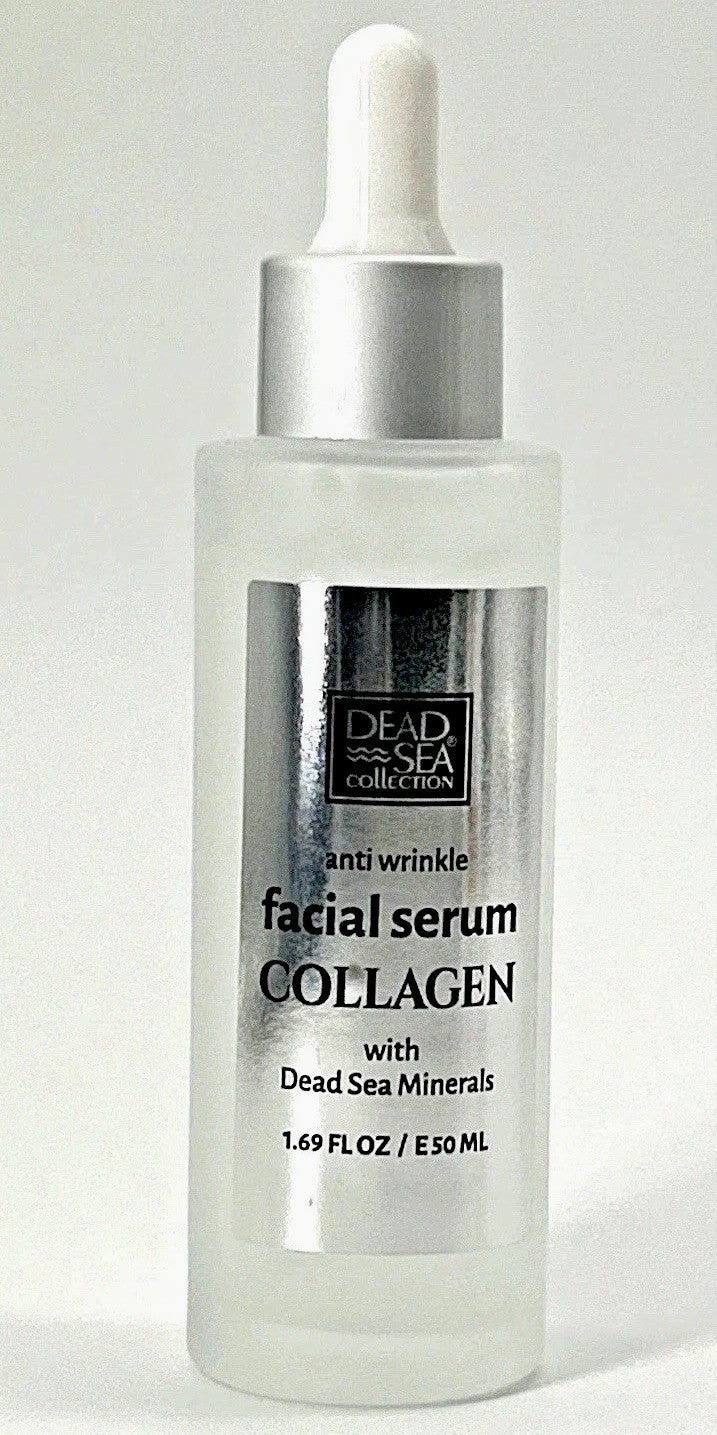 Dead Sea Collagen Anti-Aging Serum 1.69 oz - Firming and Hydrating Face Treatment