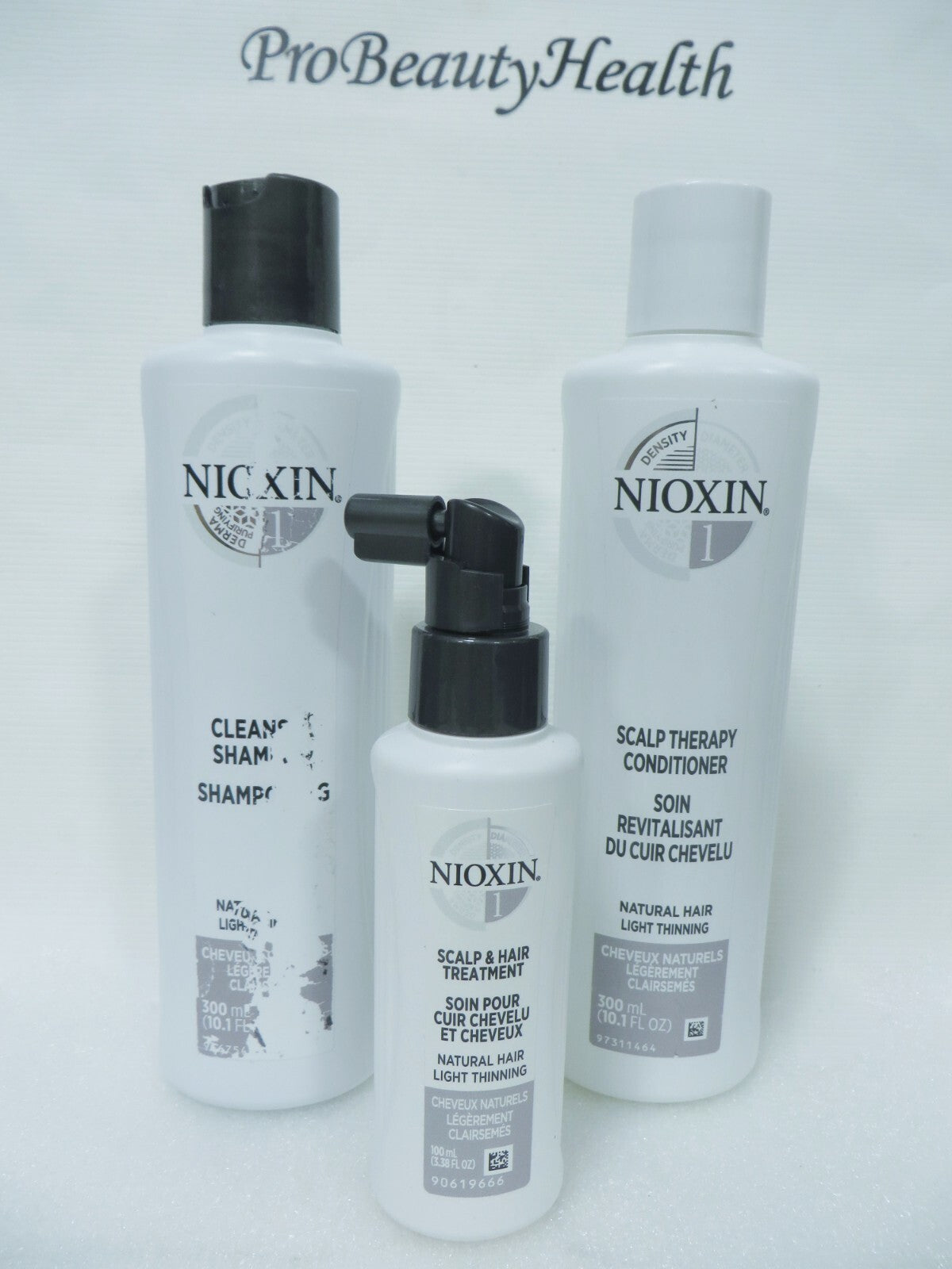 Hair Cleanser, Conditioner & Treatment Set - Natural Hair