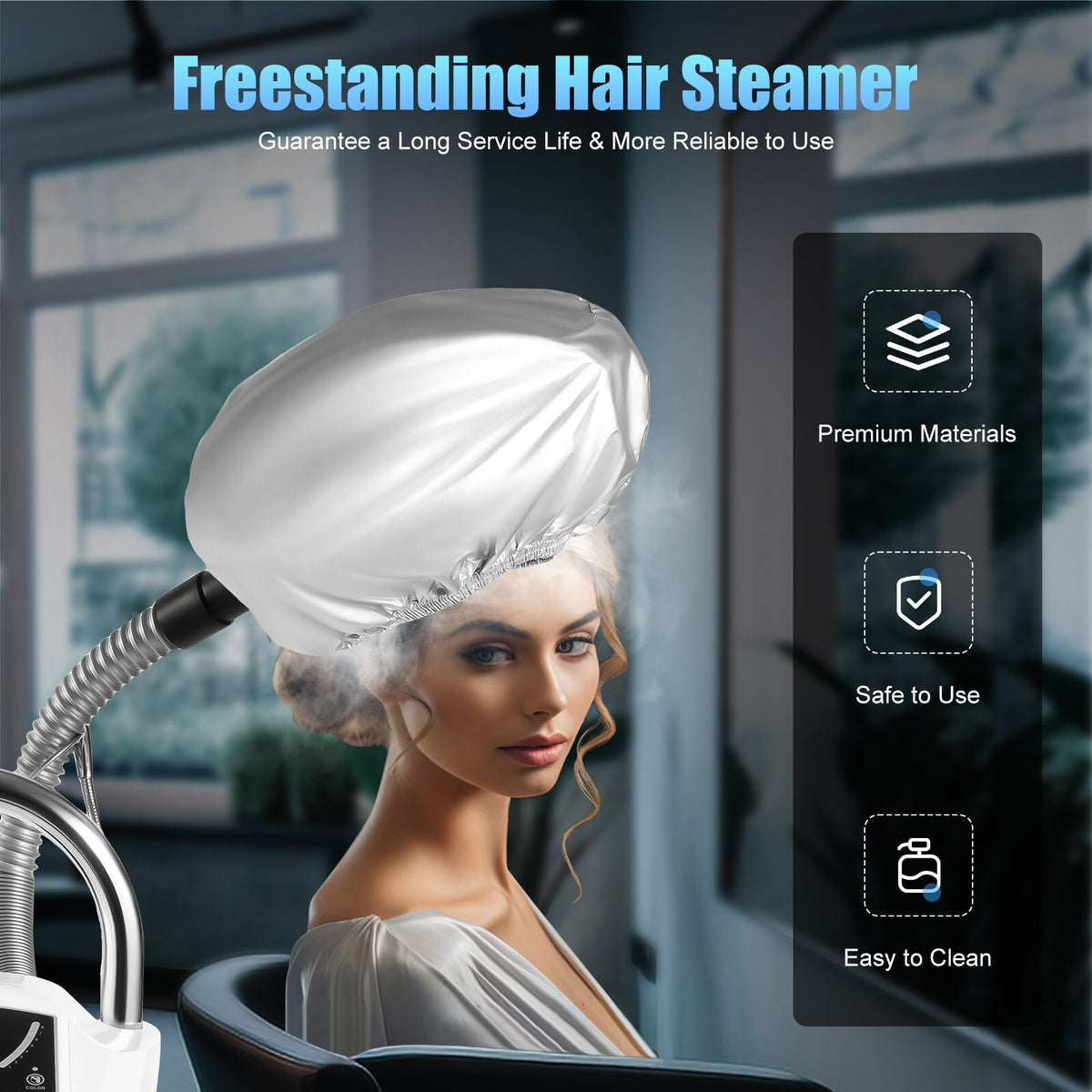 Hair Spa Steamer – 650W Ozone Salon Processor