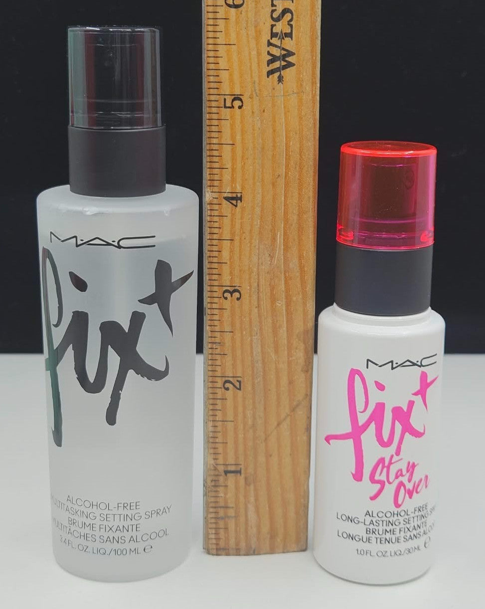 MAC Fix+ Mini & Regular Setting Spray Duo - Long-Lasting Makeup Finishing