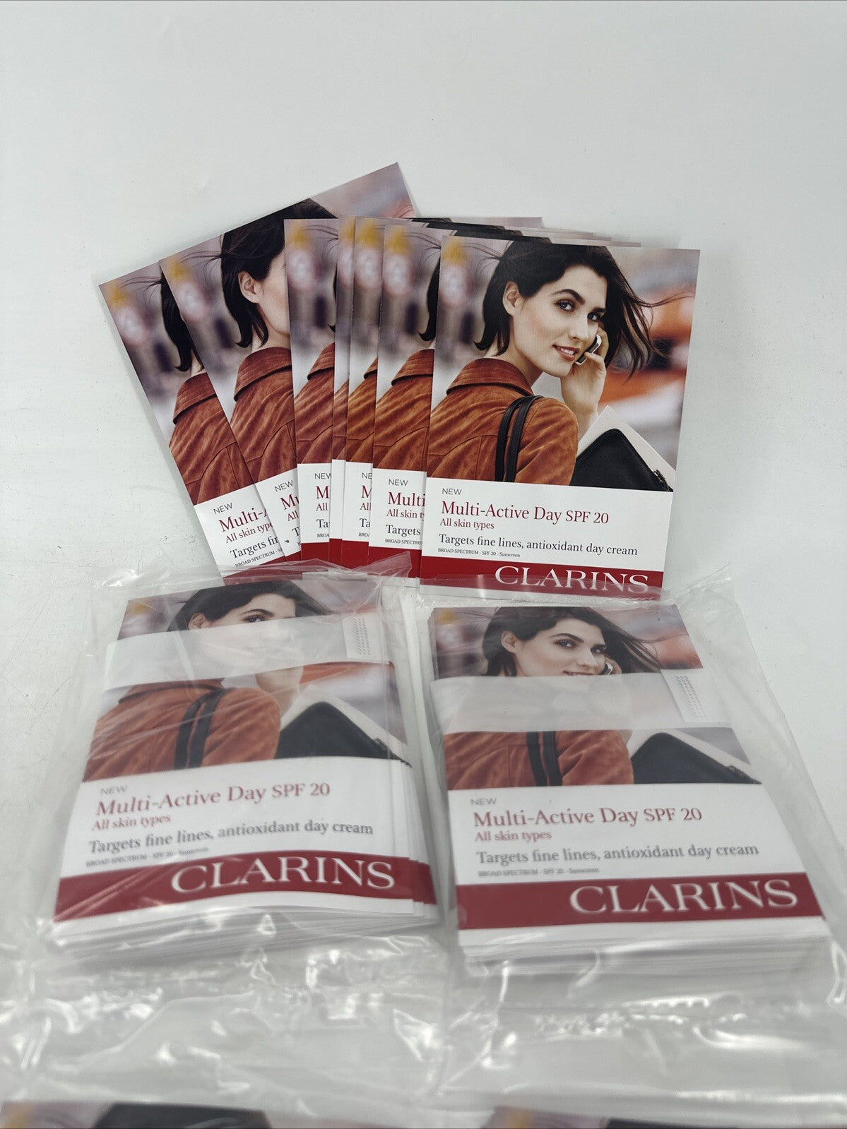 Clarins Multi-Active Jour Day Cream - 50 x 2mL Travel Packets