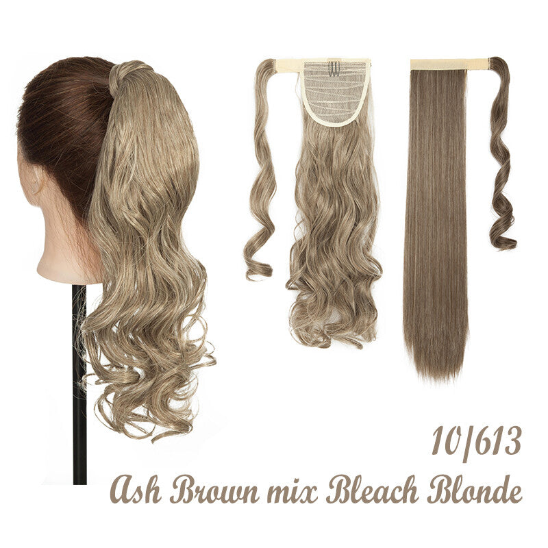 Ponytail Wrap Around Hair Extensions - Clip-In & Thick Styling