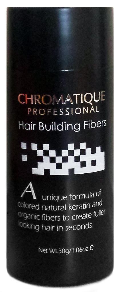 Chromatique Hair Building Thickening Fibers Black 30g Toppikal Loss