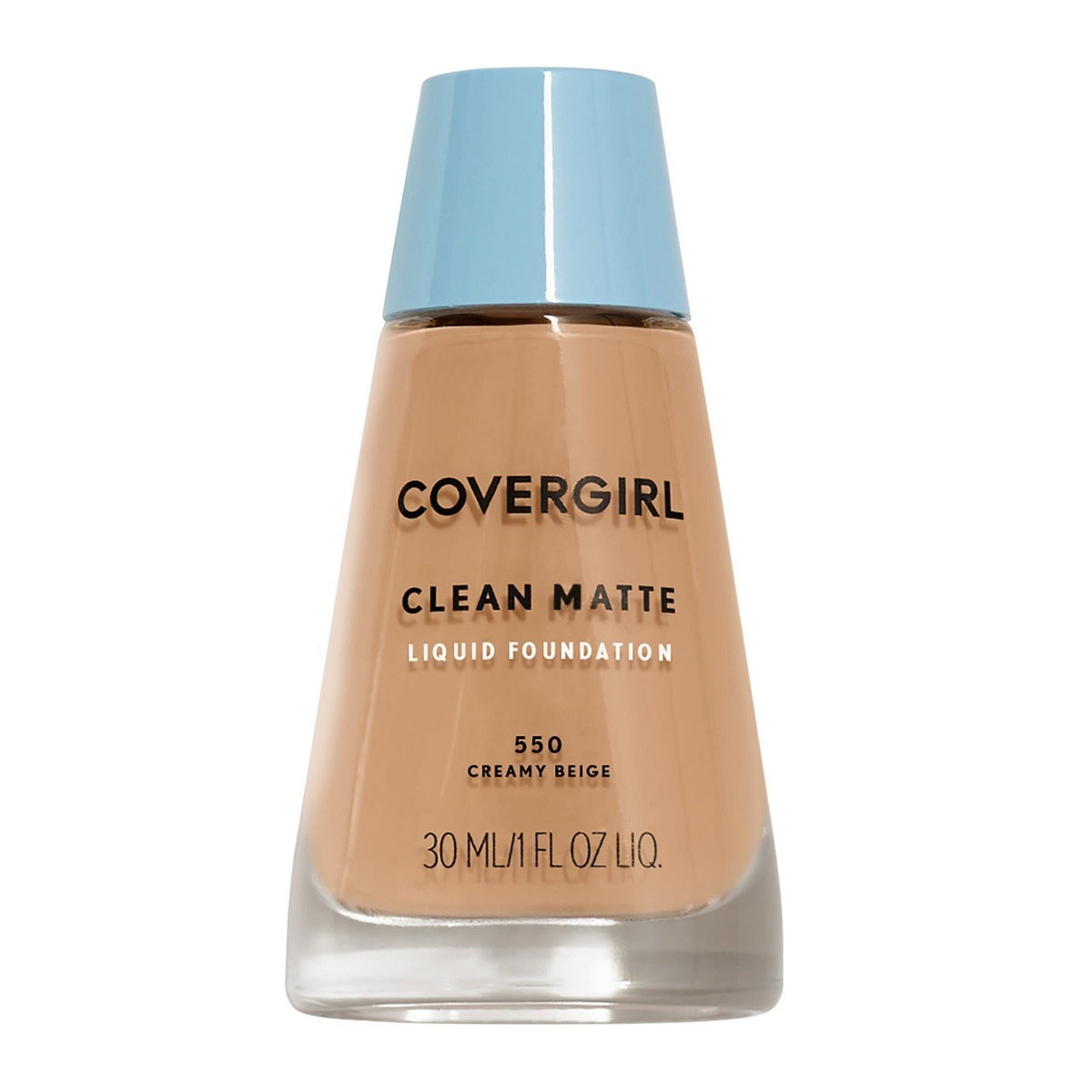 4 Pack Matte Liquid Foundation 550 Creamy Beige for Flawless Skin