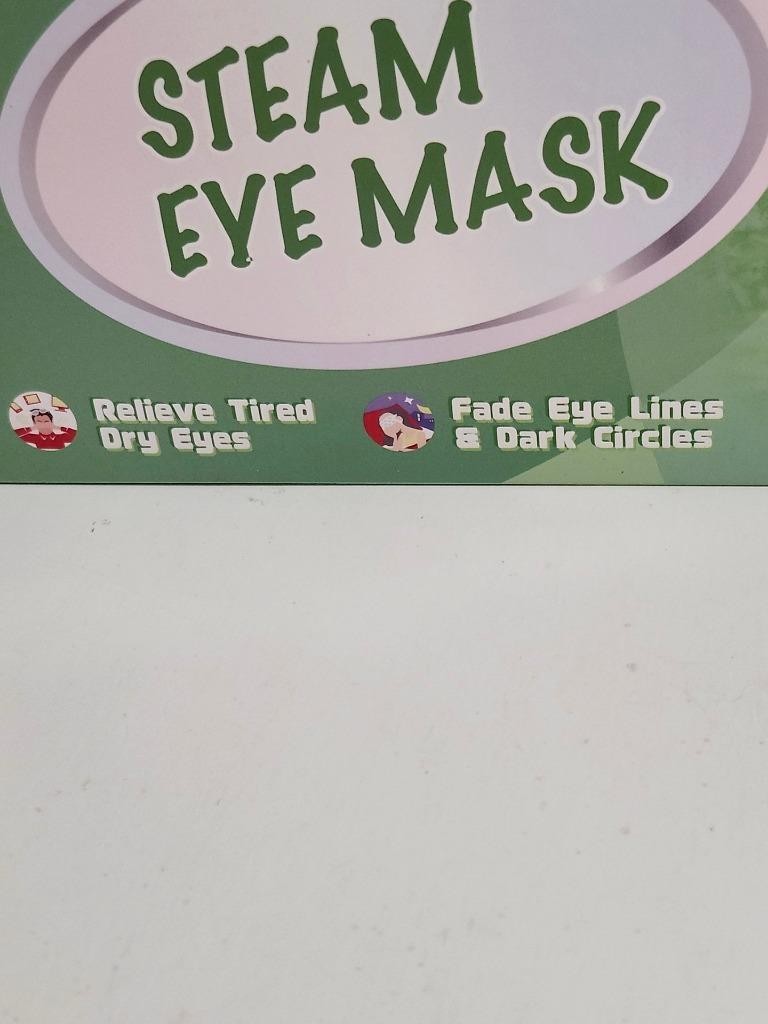 Disposable Steam Eye Masks for Dry Eyes & Relaxation - 45 Pack